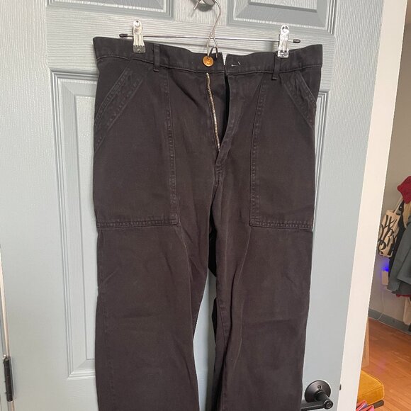 Work Pants - Black - Big Bud Press - Size Medium - Picture 3 of 9